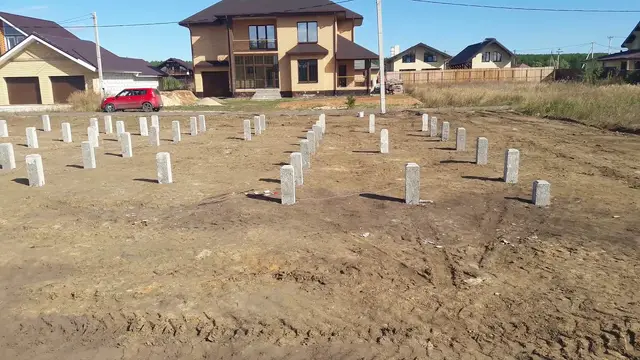 Фундамент на ЖБ сваях в Тюмени под ключ