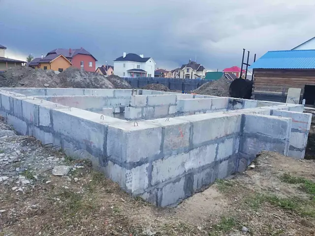 Устройство фундамента