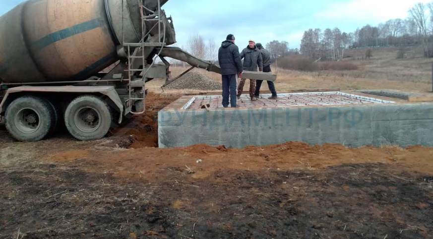 Монолитный фундамент Тюмень